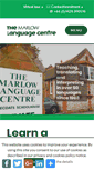 Mobile Screenshot of marlowlanguagecentre.com